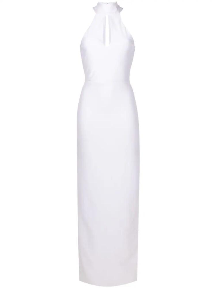 Lethicia Bronstein Audrey cut-out gown - White Cover