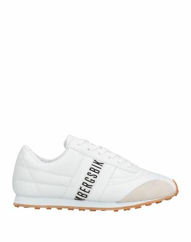 Bikkembergs Woman Sneakers White Textile fibers Cover