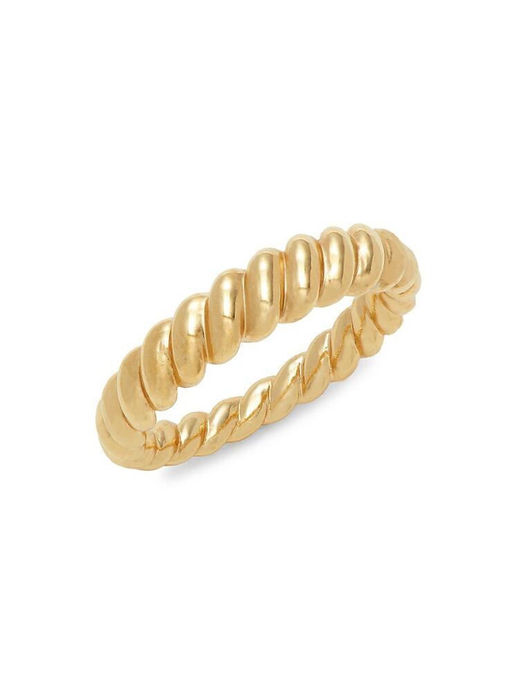 Adriana Orsini Women's 18K Goldplated Twisted Ring Cover