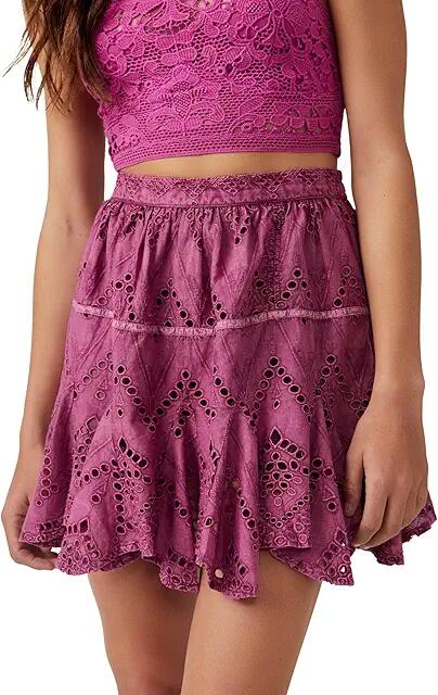 Free People Serenity Mini Skort (Dreamy Mulberry) Women's Skort Cover