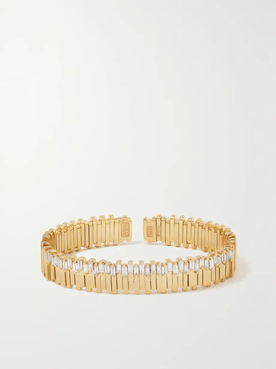 Suzanne Kalan - 18-karat Gold Diamond Bracelet - M Cover