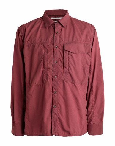 Ranra Man Shirt Burgundy Polyamide Cover