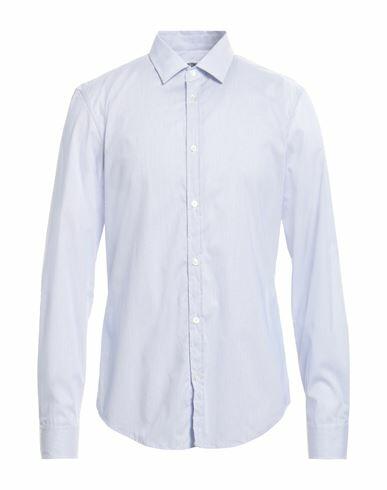 Grifoni Man Shirt Azure Cotton, Polyamide, Elastane Cover