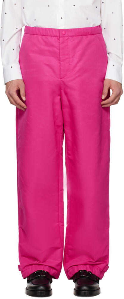 Valentino Pink Roman Stud Lounge Pants Cover