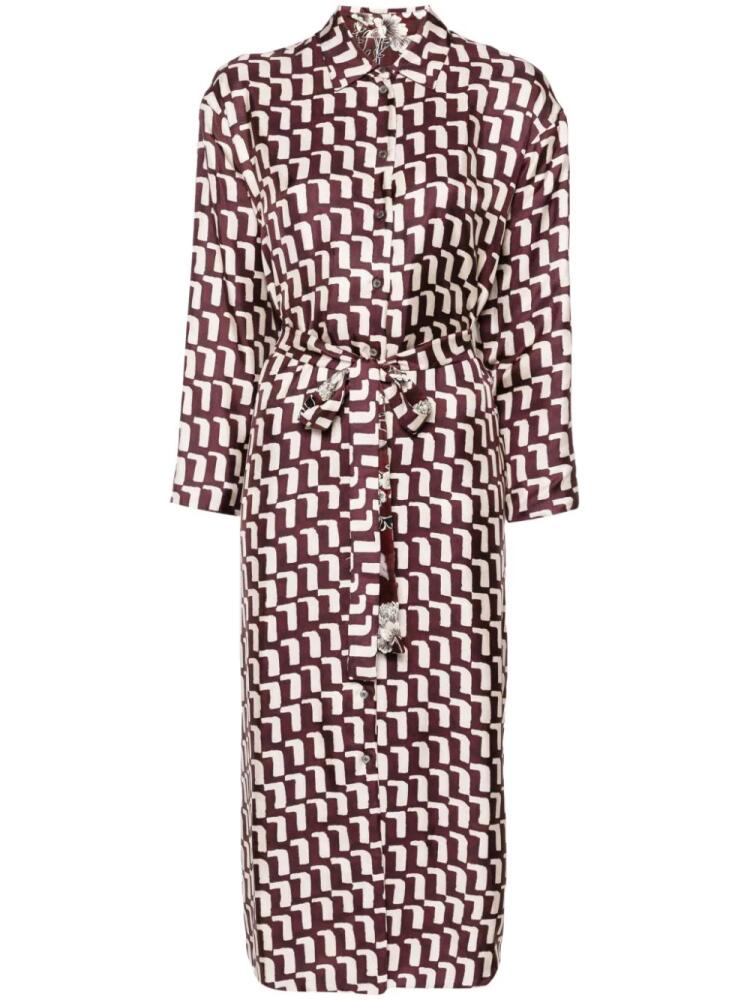 'S Max Mara Micaela silk maxi dress - Red Cover