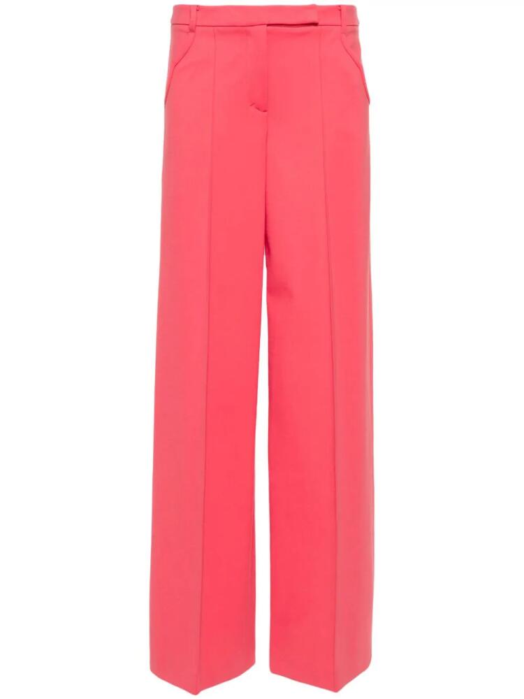 Dorothee Schumacher Emotional Essence high-waist wide-leg trousers - Pink Cover