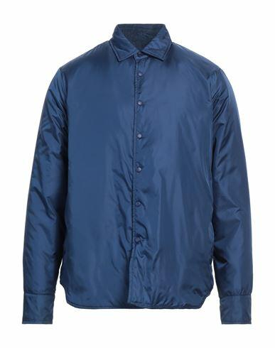 Aspesi Man Jacket Blue Polyamide Cover