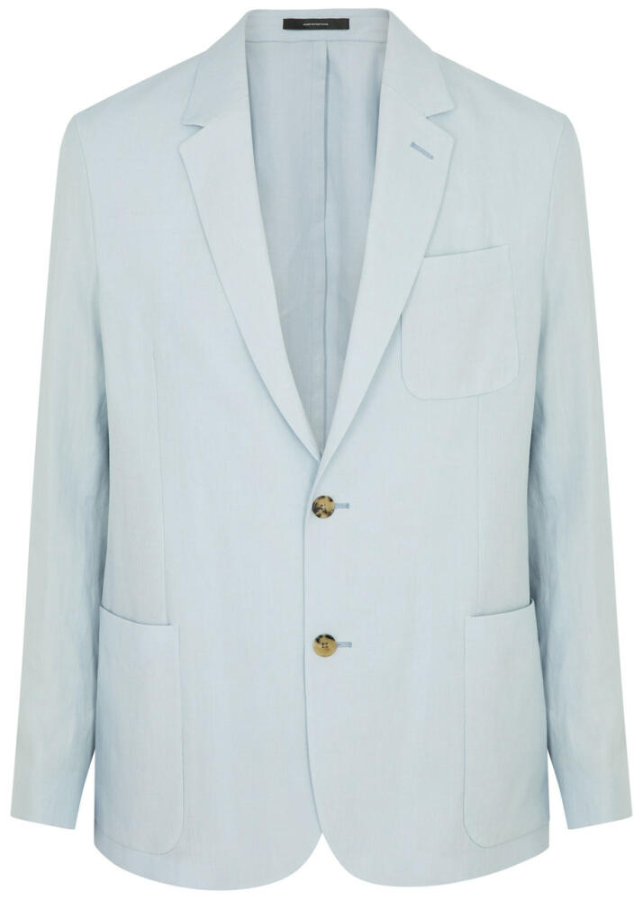 Paul Smith Linen Blazer - Light Blue Cover