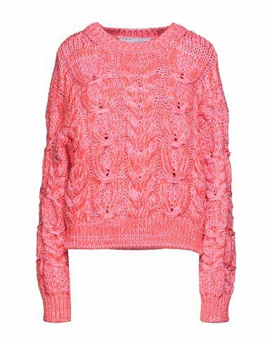 Iro Woman Sweater Pink Cotton, Polyamide, Mohair wool, Acrylic Cover