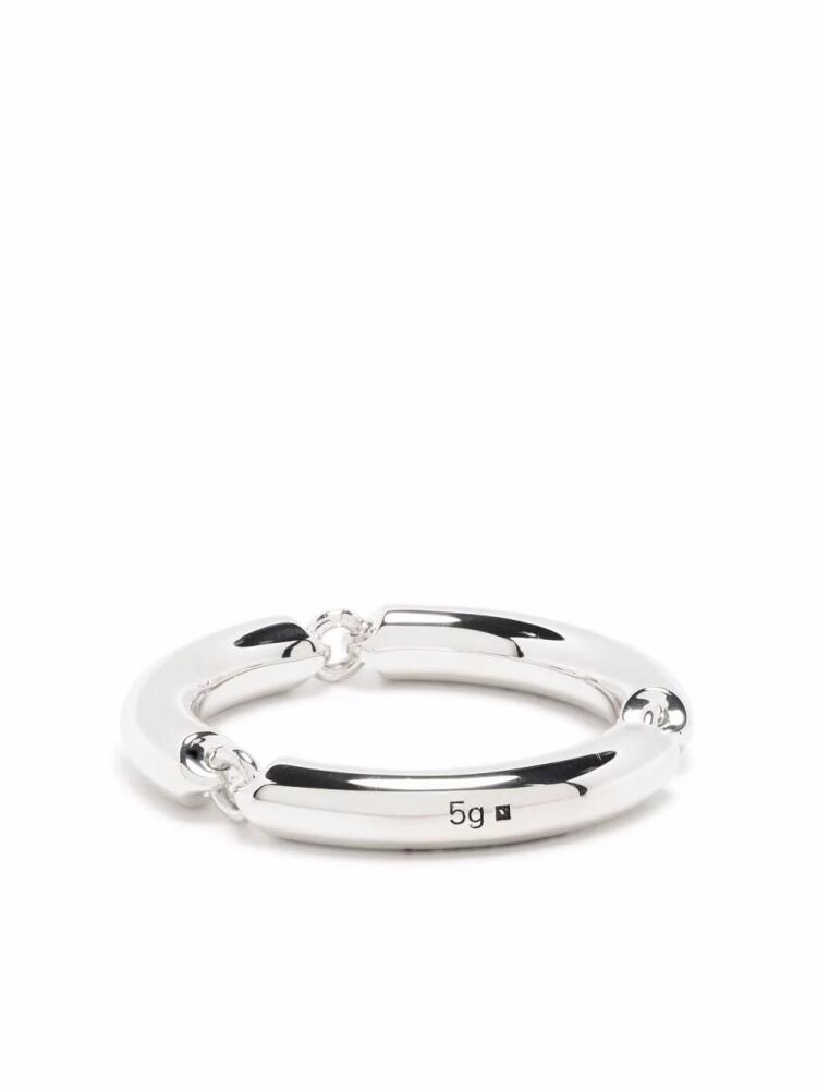 Le Gramme 5g polished link ring - Silver Cover