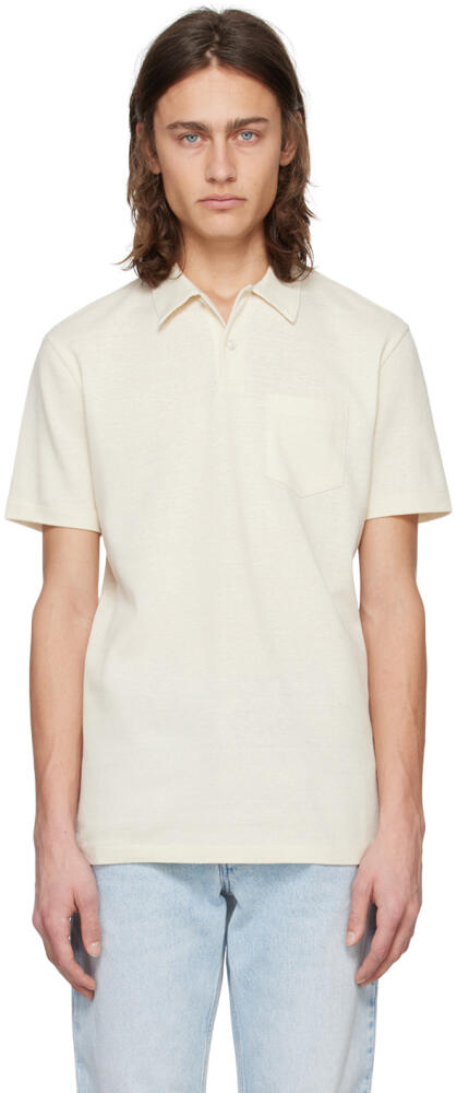 Ralph Lauren Purple Label Off-White Pocket Polo Cover