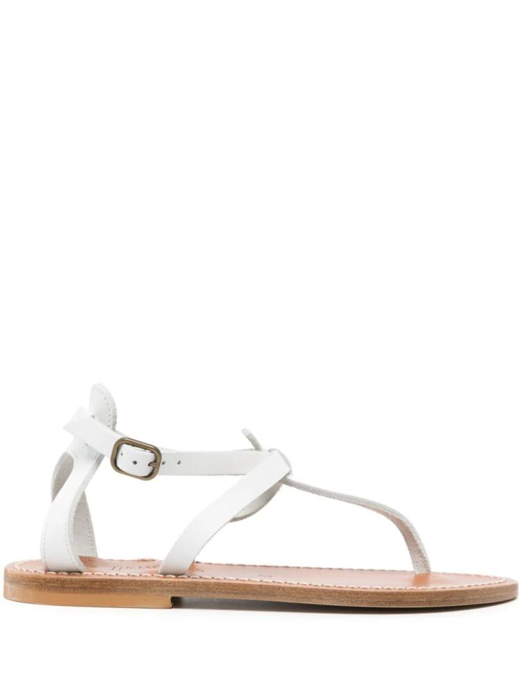 K. Jacques Buffon leather sandals - White Cover