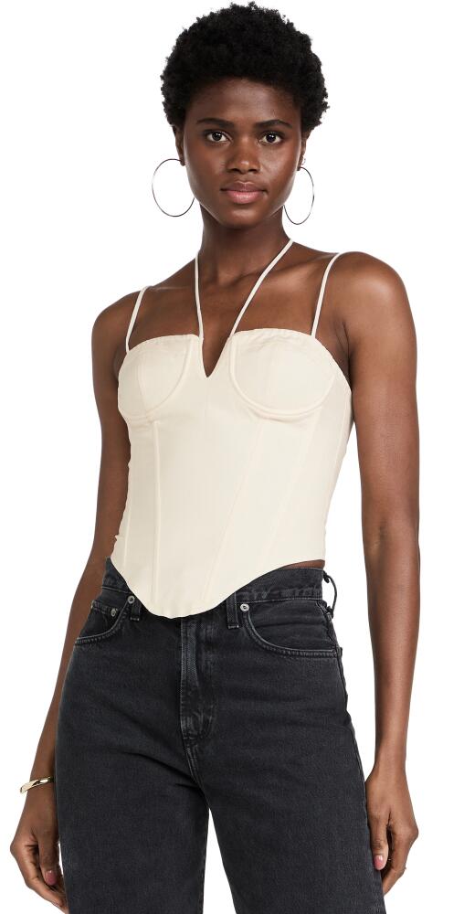 Lioness Del Gato Corset Top Off White Cover