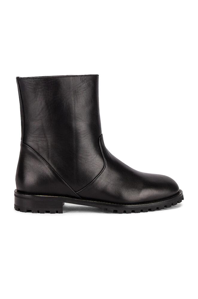 Manolo Blahnik Motosa 30 Boot in Black Cover