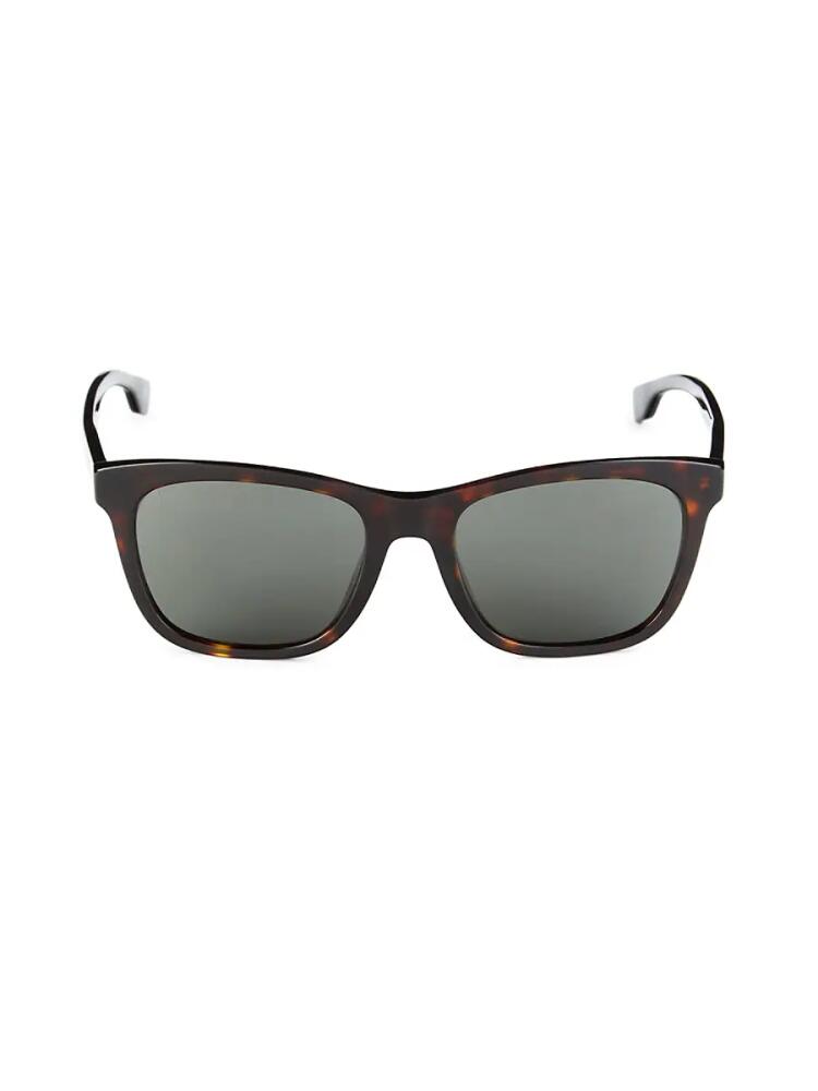 BOSS Men's 56MM Square Sunglasses - Brown Cover