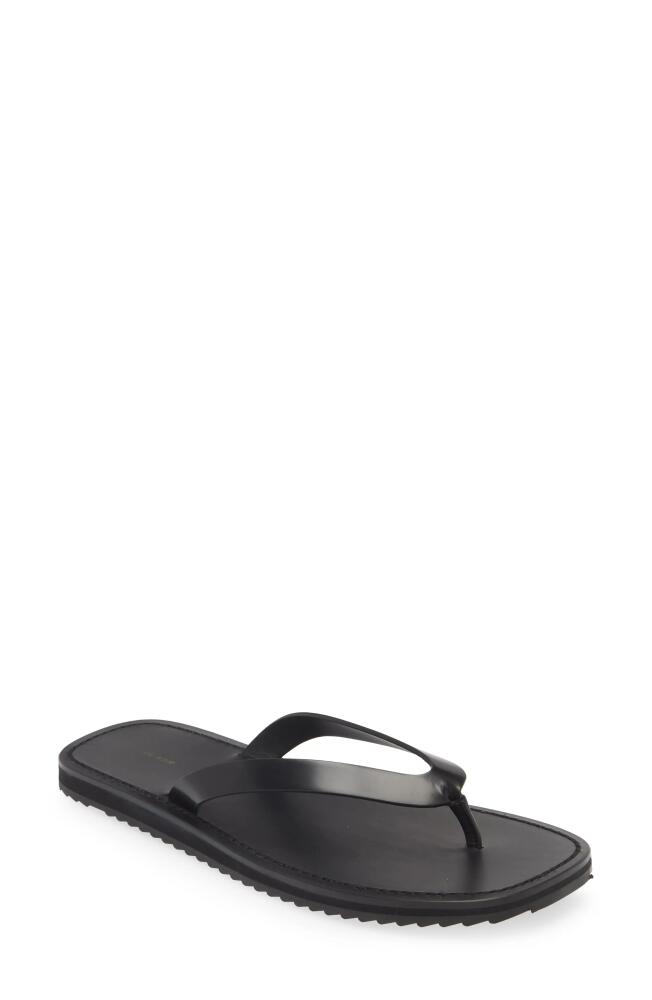 The Row City Flip Flop in Black Cover