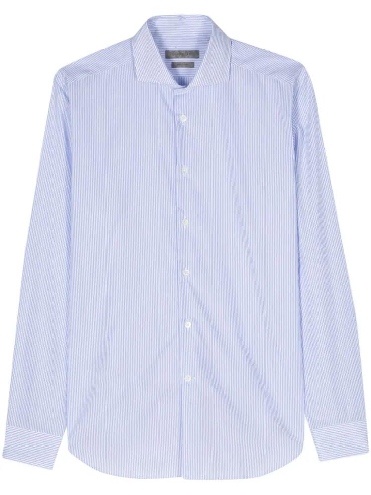 Corneliani striped cotton shirt - White Cover