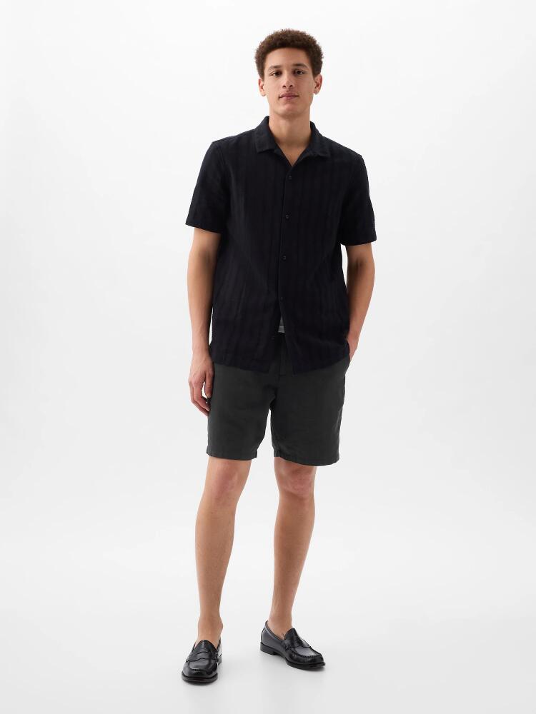 Gap 8" Linen-Cotton Shorts Cover