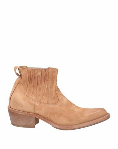 Moma Woman Ankle boots Sand Leather Cover