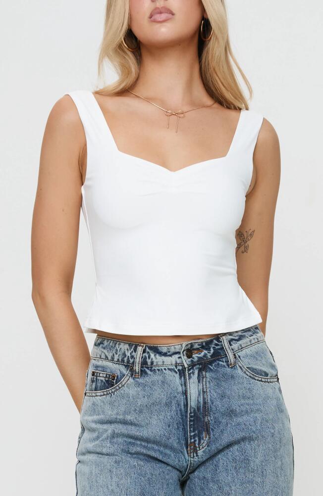 Princess Polly Rehna Tank in White Cover