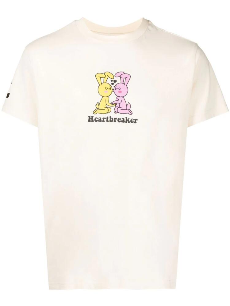 Natasha Zinko Heartbreaker short-sleeve T-shirt - Neutrals Cover