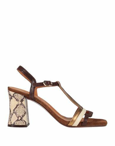 Chie Mihara Woman Sandals Cocoa Soft Leather Cover