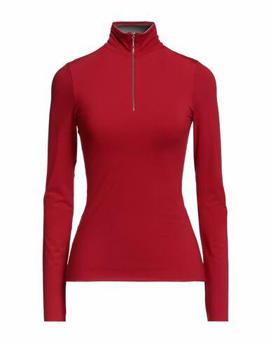 Tory Burch Woman T-shirt Red Polyamide, Elastane Cover