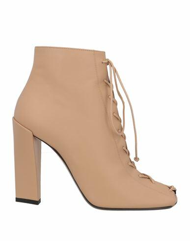 Victoria Beckham Woman Ankle boots Camel Lambskin Cover