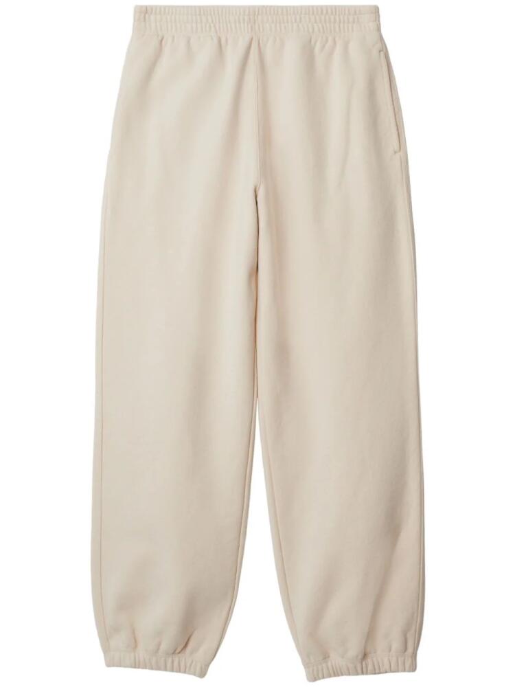 Burberry EDK cotton track pants - Neutrals Cover