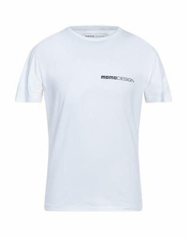 Momo Design Man T-shirt White Cotton, Elastane Cover