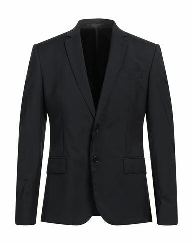 Roberto Cavalli Man Blazer Midnight blue Virgin Wool Cover