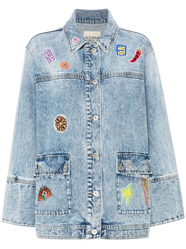 ALEMAIS Jacket denim jacket - Blue Cover