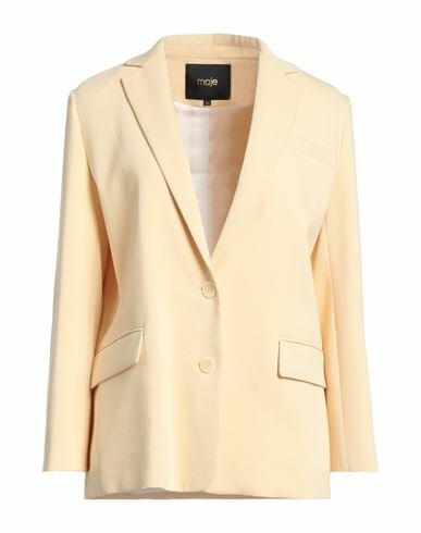 Maje Woman Blazer Beige Lyocell, Viscose, Elastane Cover