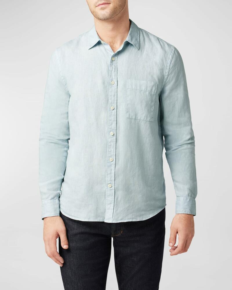 Joe's Jeans Men's Solid Linen Sport Shirt Cover