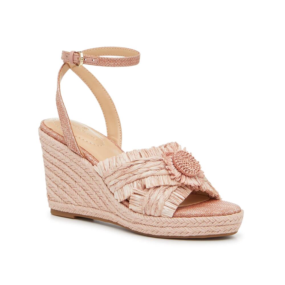 Bandolino Krista Wedge Sandal | Women's | Light Pink Cover