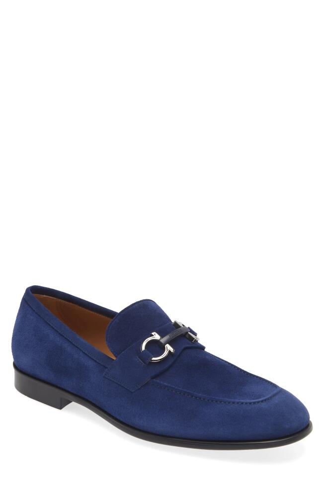 FERRAGAMO Foster Bit Loafer in Indigo Cover