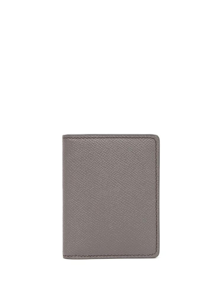 Maison Margiela four-stitch logo leather key ring - Grey Cover