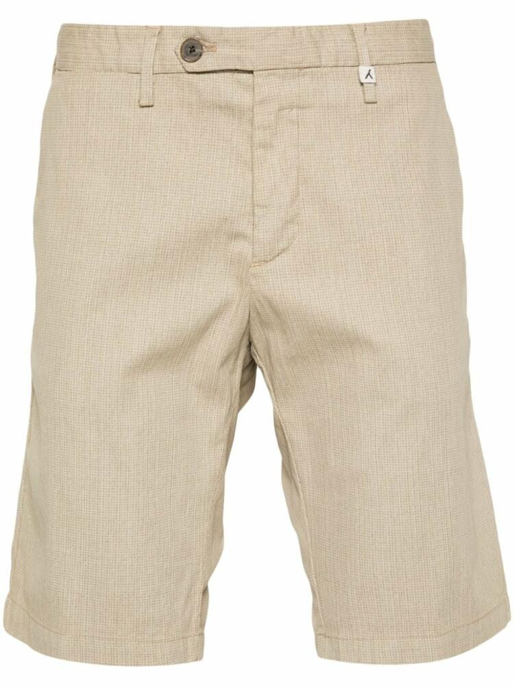 Myths checked bermuda shorts - Neutrals Cover