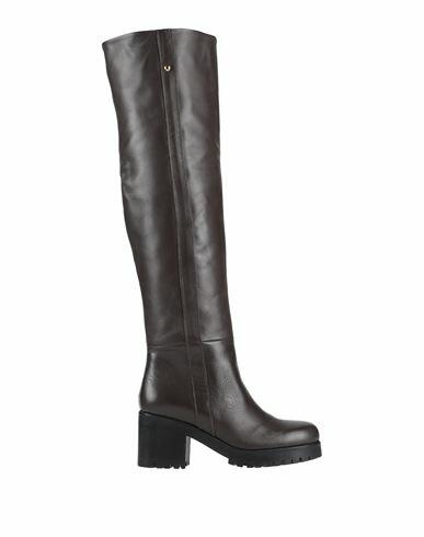 Ottod'ame Woman Boot Dark brown Soft Leather Cover