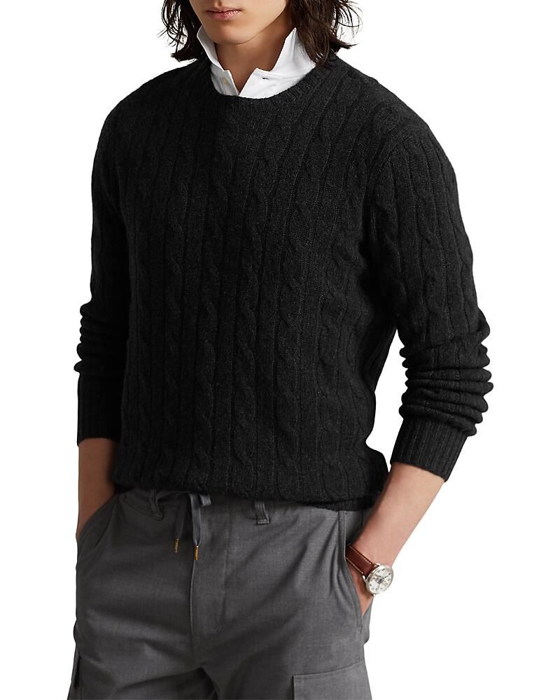 Polo Ralph Lauren Cashmere Cable Knit Crewneck Sweater Cover