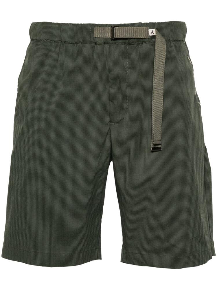 Myths Apollo checked bermuda shorts - Green Cover