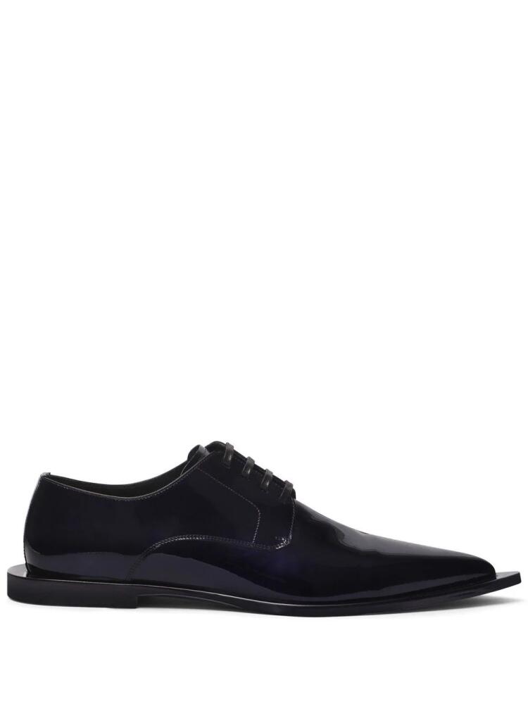 Dolce & Gabbana patent leather derby shoes - Black Cover