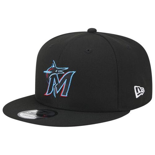 New Era Marlins 950 EG Side Patch - Mens Black/Black Cover