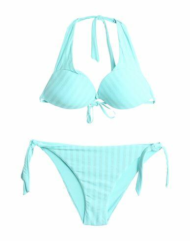 Liu •jo Woman Bikini Turquoise Polyamide, Elastane Cover