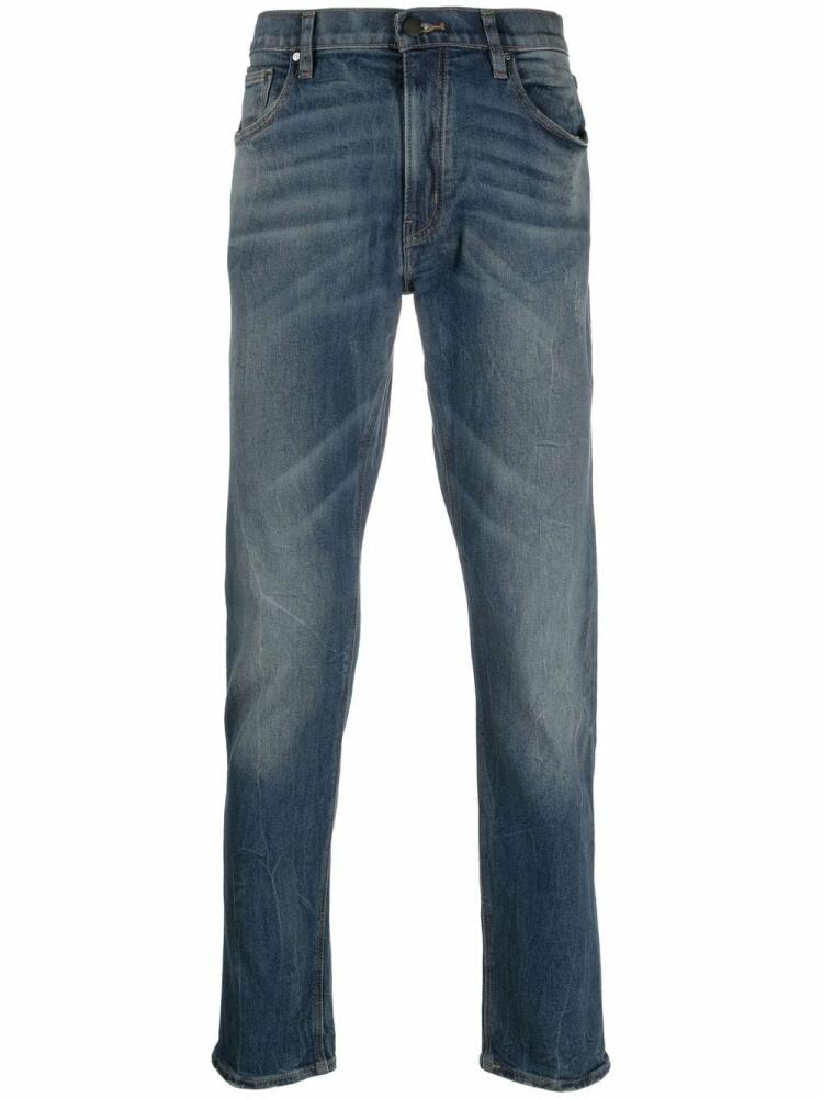 Michael Kors faded-effect skinny jeans - Blue Cover