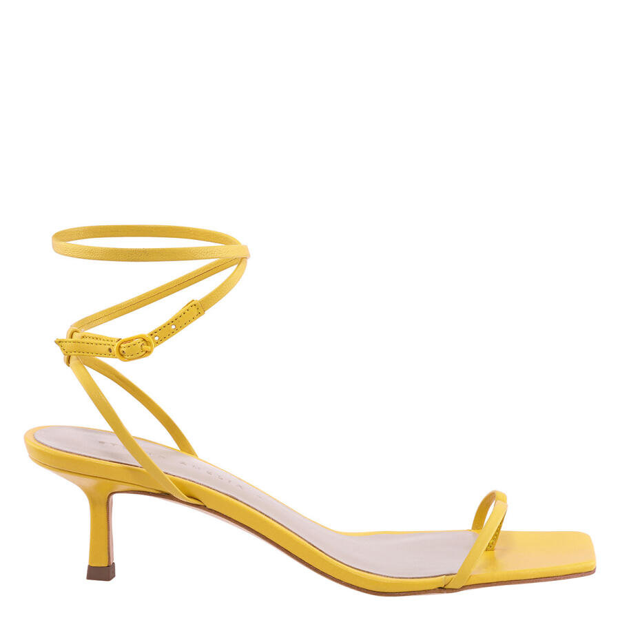 Studio Amelia Ankle Bind 50 Entwined Leather Sandals In Turmeric Cover