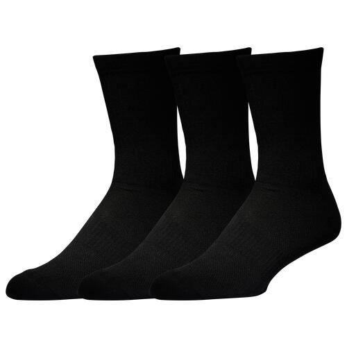 LCKR 3 Pack Performance Crew Socks - Mens Black Cover