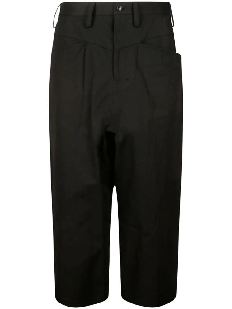 Yohji Yamamoto Pedal trousers - Black Cover