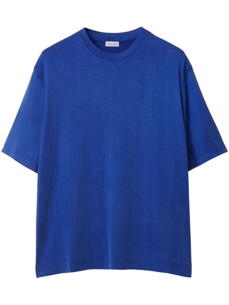 Burberry crew-neck T-shirt - Blue Cover