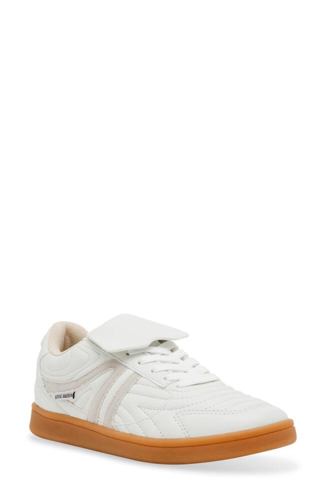 Steve Madden Madrid Low Top Sneaker in White Multi Cover